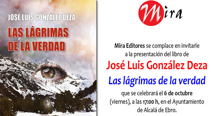José Luis González Deza presenta su novela en Alcalá de Ebro